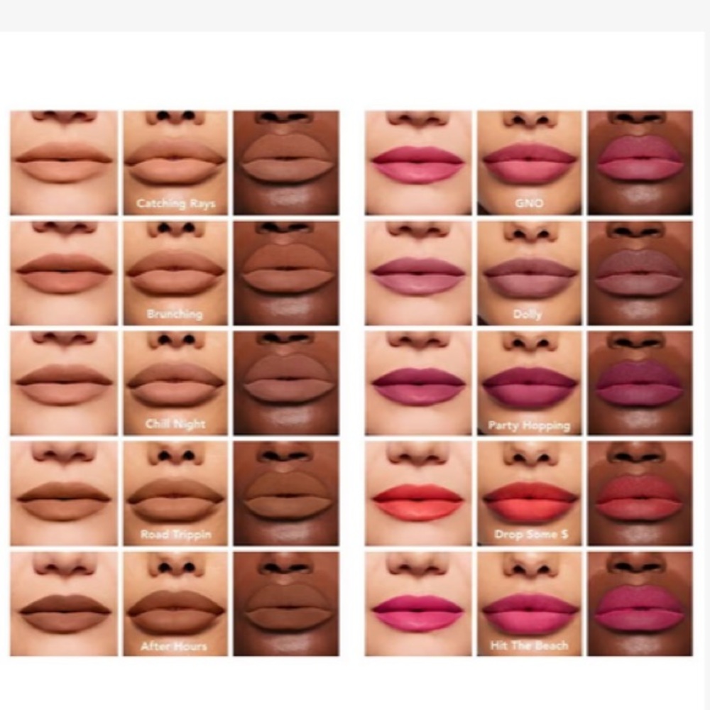 💋Buxom Full-On Plumping Lip Matte in shade Chill Night NWT NIB - Picture 2 of 11